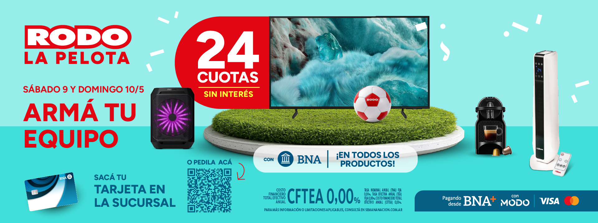 24 CUOTAS SIN INTERÉS CON BANCO NACIÓN