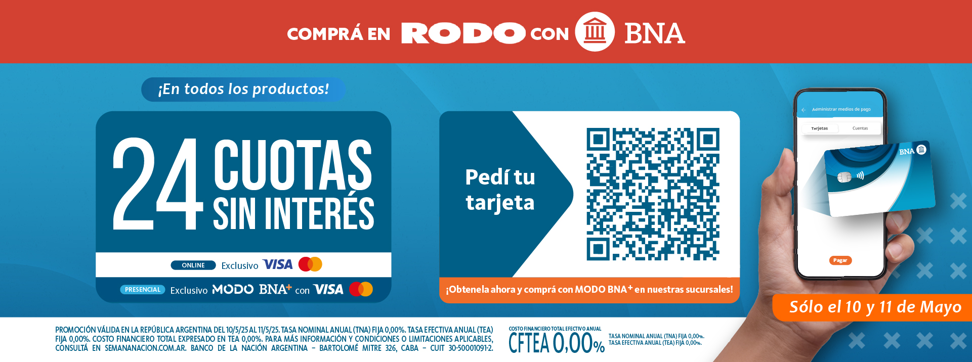 PROMOCIÓN BANCO NACIÓN - HASTA 24 CUOTAS SIN INTERÉS