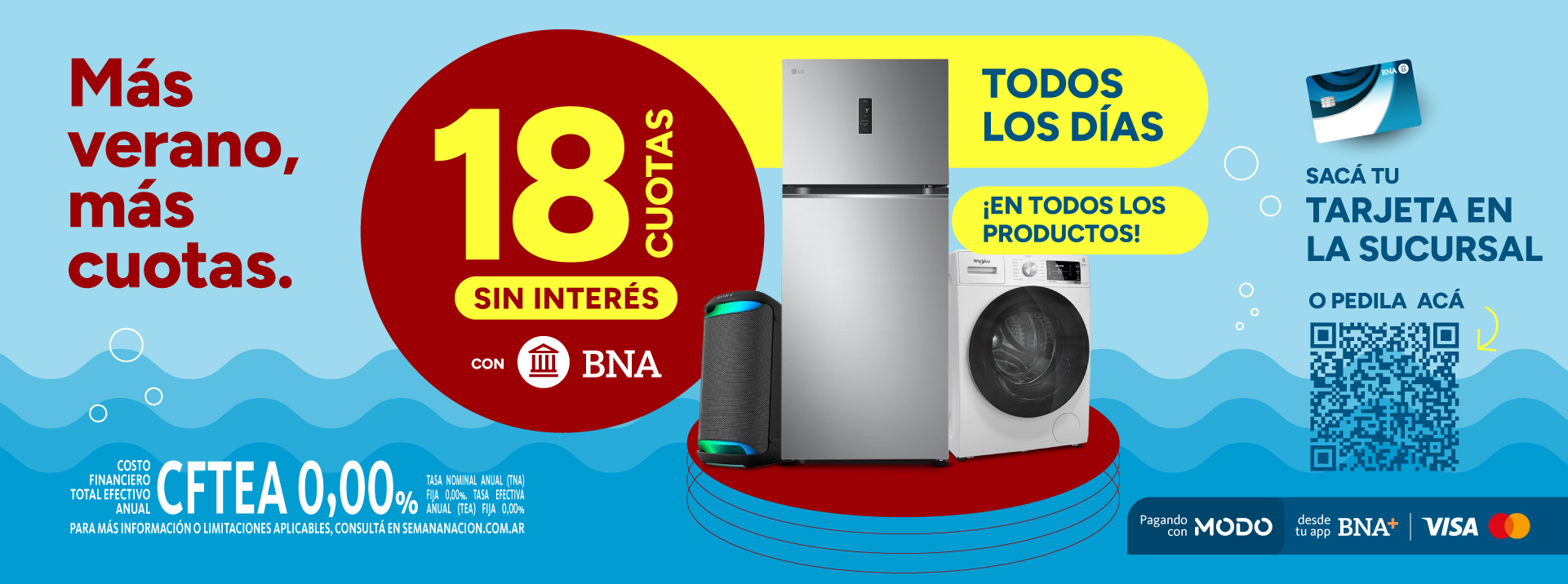 PROMOCIÓN BANCO NACIÓN - HASTA 18 CUOTAS SIN INTERÉS
