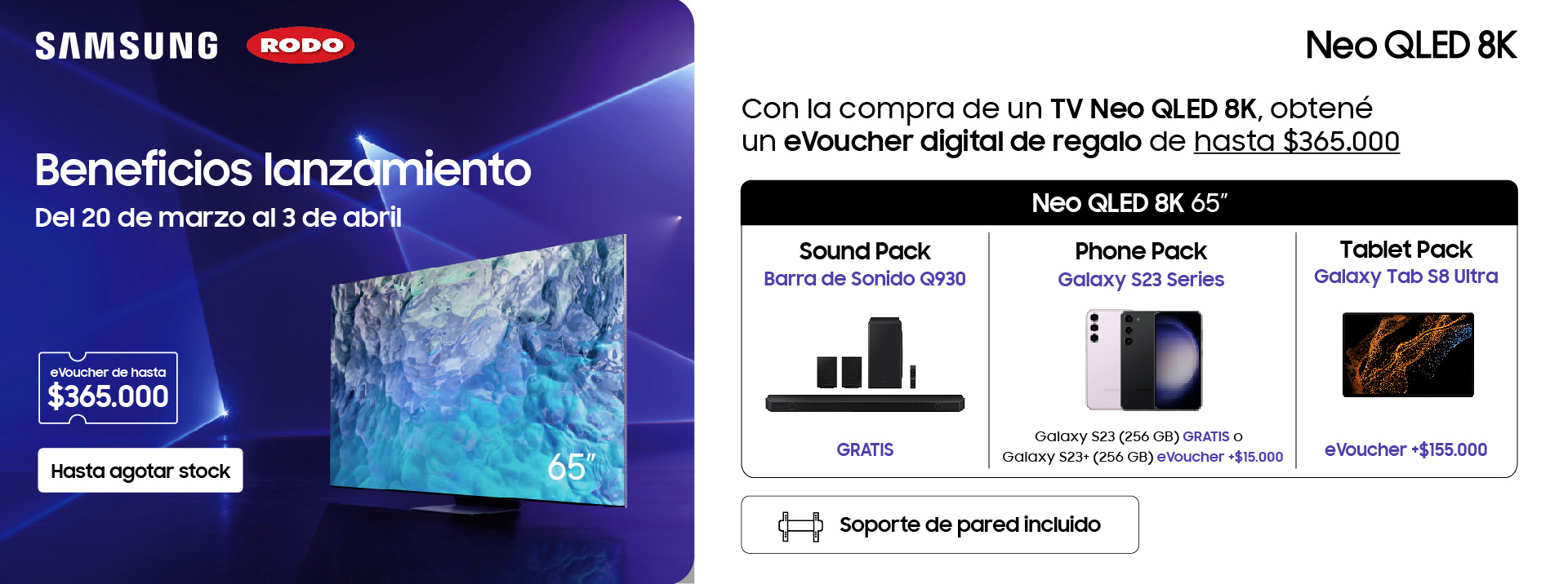 Lanzamiento Samsung Smart TV 8K