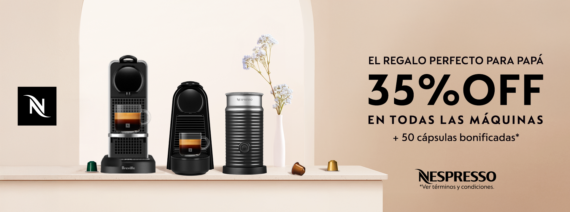 Las mejores promos de Nespresso para papá