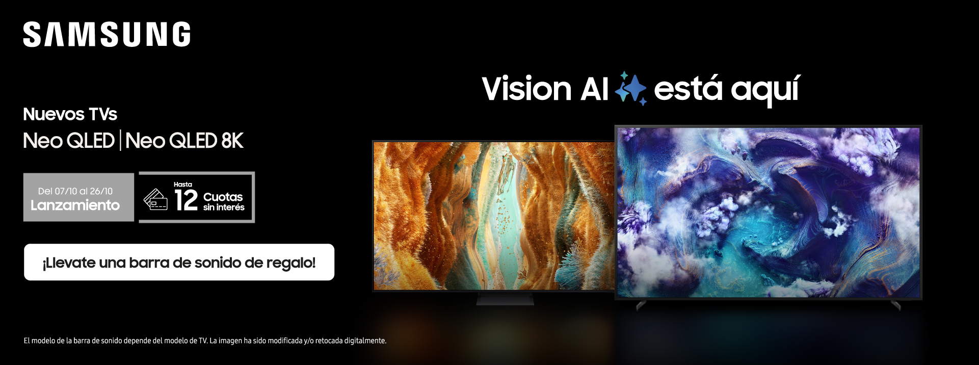 Lanzamiento Samsung Vision AI TV