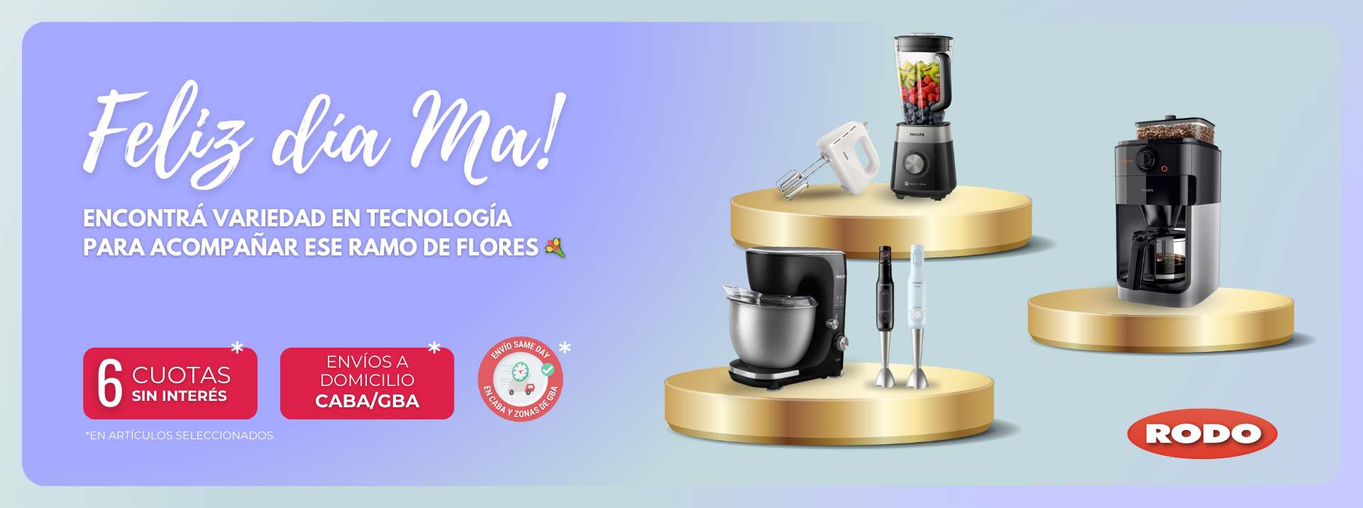 Especial Día de la Madre Rodo