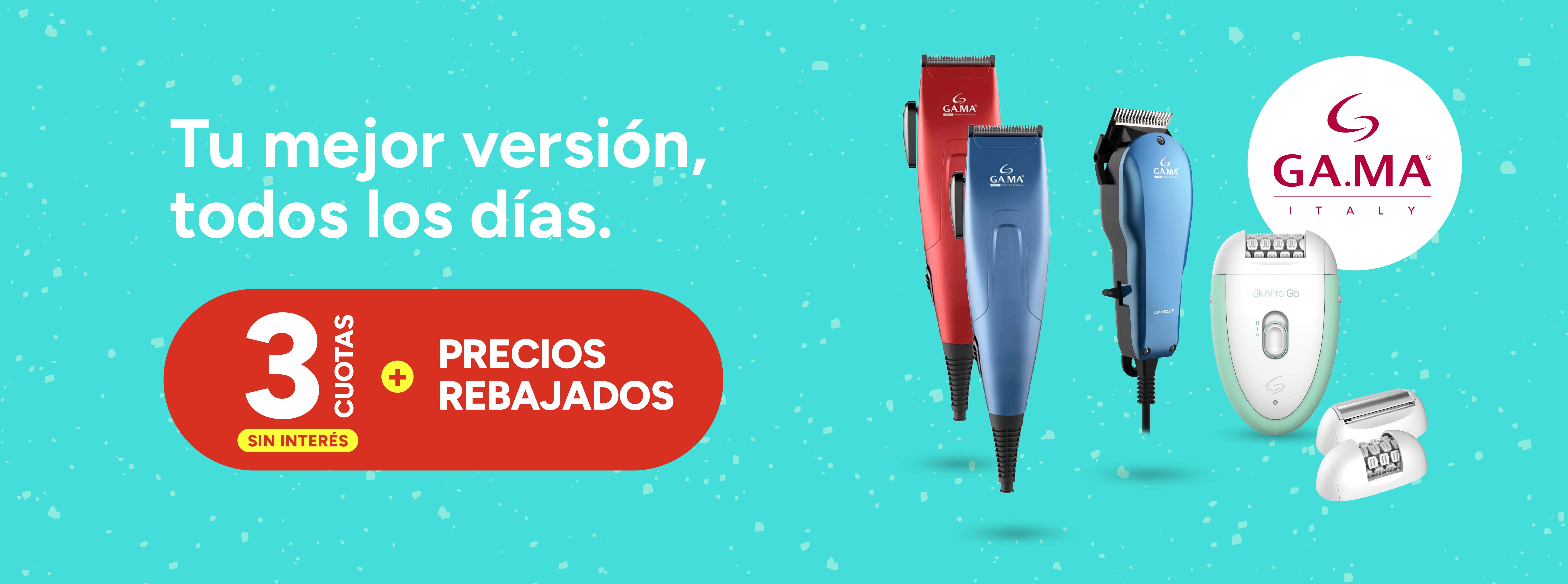 Lucí tu mejor versión con los productos GAMA. Conocé lo que tenemos para ofrecerte