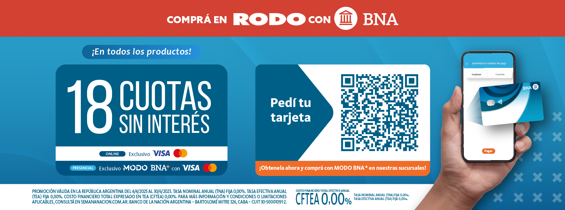 PROMOCIÓN BANCO NACIÓN - HASTA 18 CUOTAS SIN INTERÉS