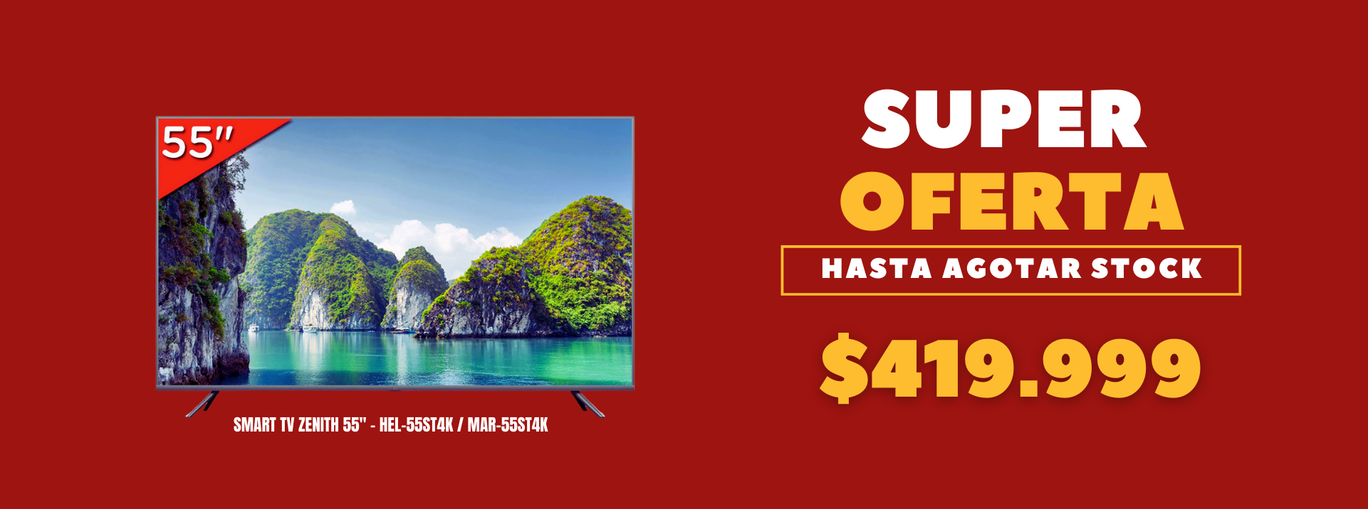 SUPER OFERTA SMART TV ZENITH