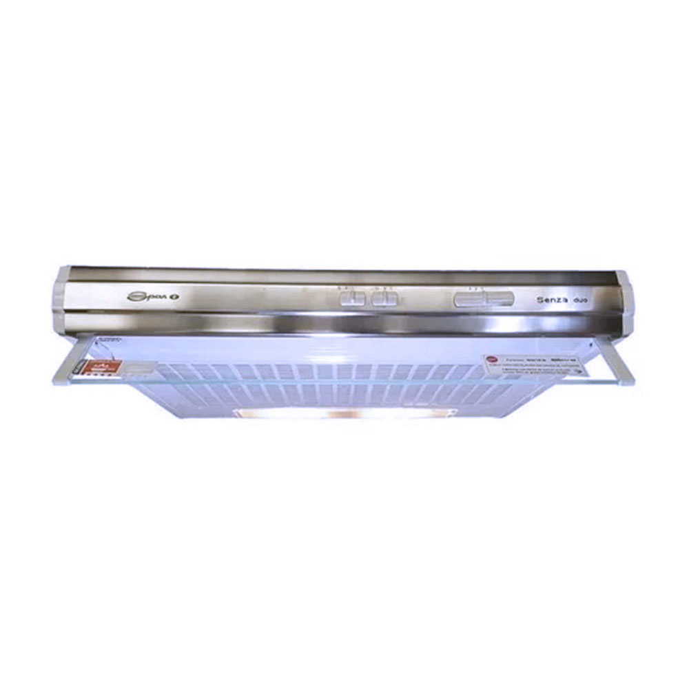 Purificador 60cm Spar Senza Duo 3878 Blanco C/Frente Inox