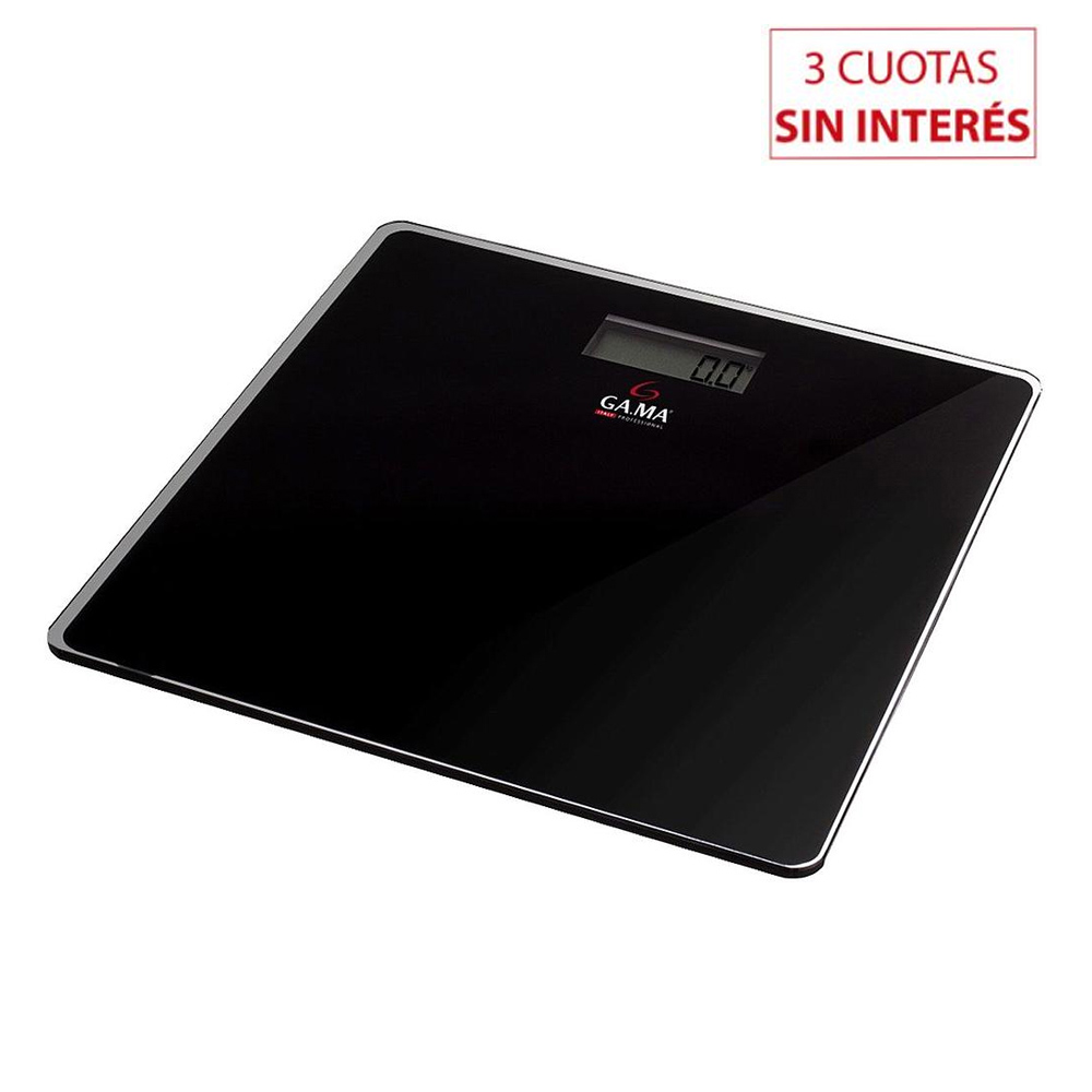 Balanza de Baño Digital Gama SCG-430/105874 150K Negro
