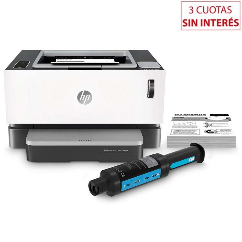 Impresora HP Neverstop 1000A-4RY22A Tóner Continuo