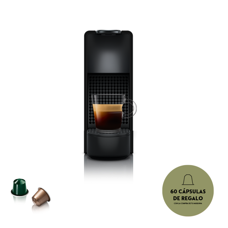 Cafetera Nespresso ESSENZA C30-AR-BK618353 Mini Black