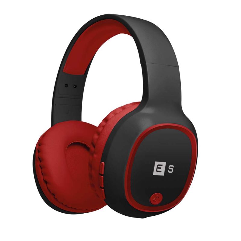 Auriculares Supraaurales Eurosound Cyclone BT159COL Bluetooth Rojo