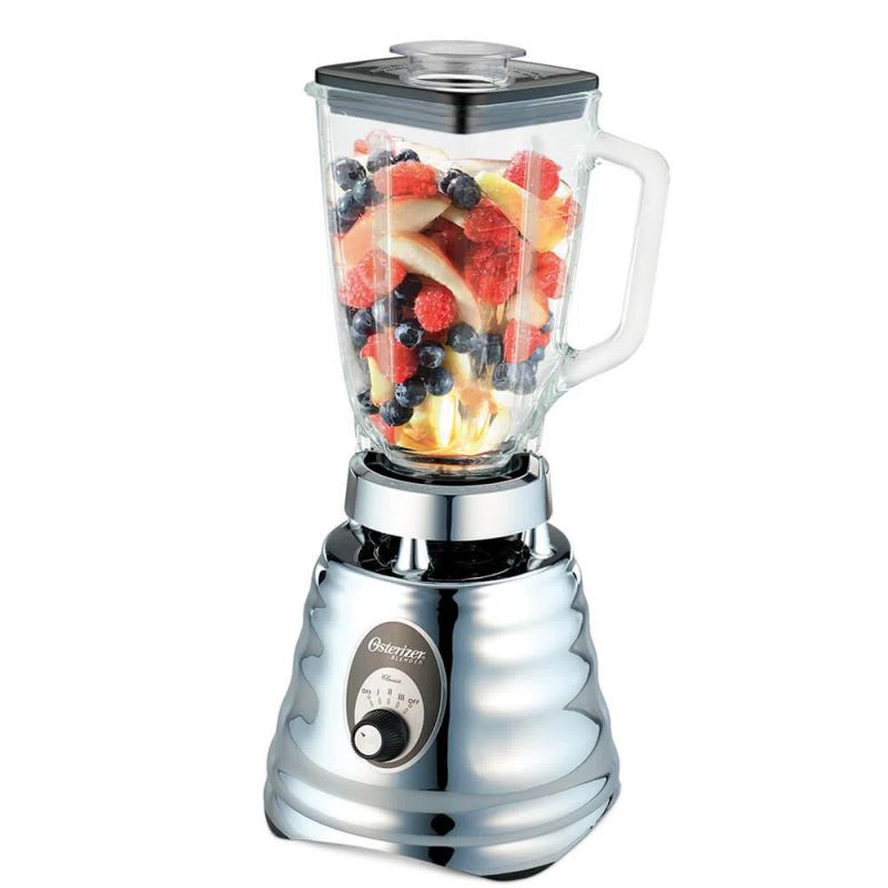 Licuadora clásica Oster BLST4655-354 All Metal Drive Plata