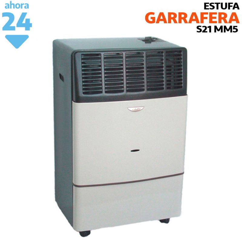 Estufa Garrafera Rodante Eskabe S21 MM5 Gris