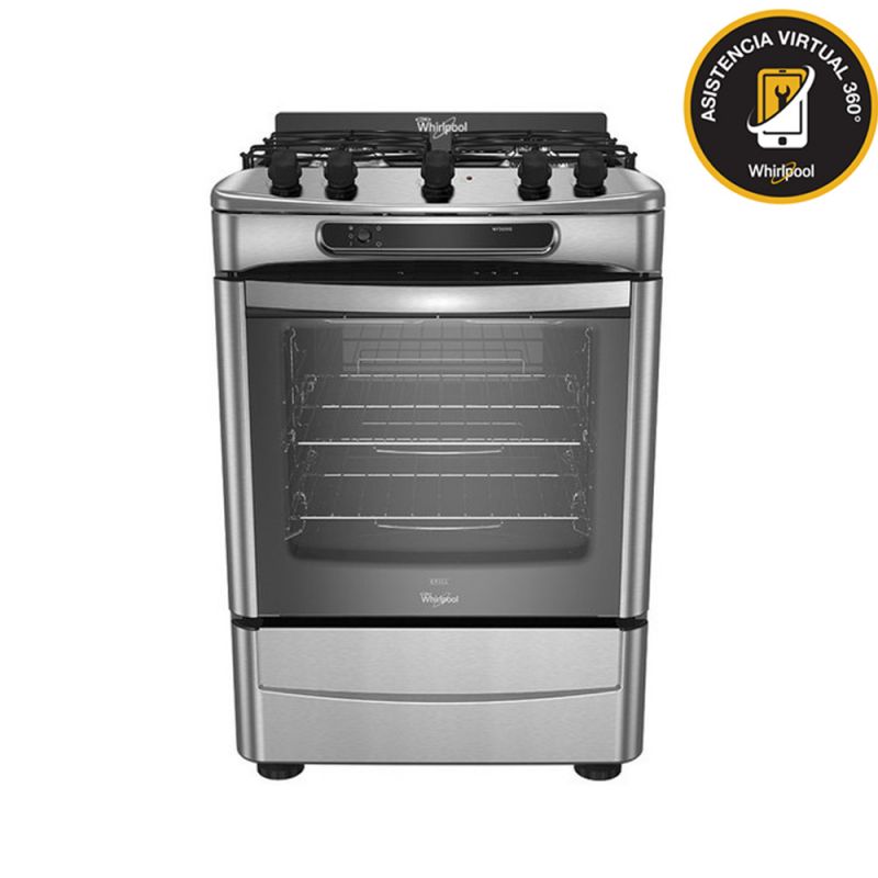 Cocina a Gas 60CM 4H Whirlpool WF360XG Inox