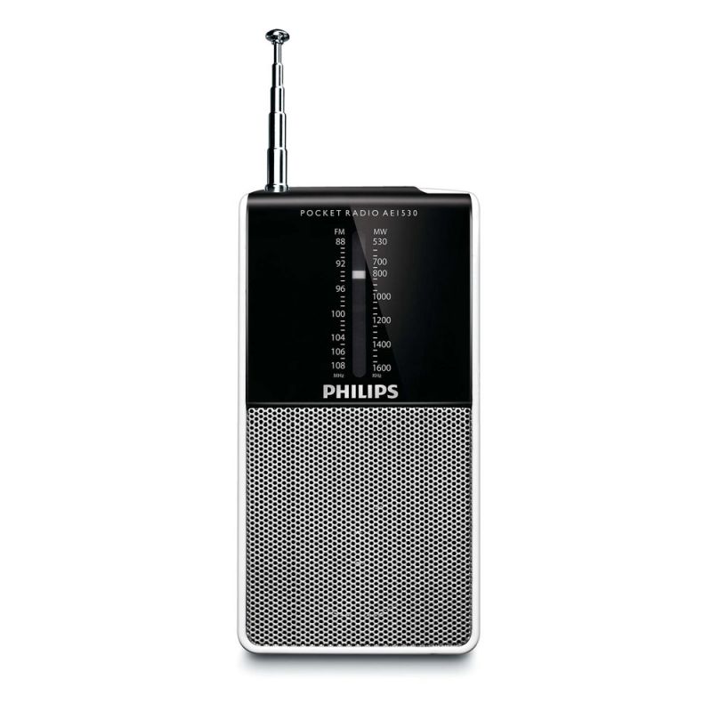 Radio Portátil Pocket Philips AE1530/00 AM/FM Blanco