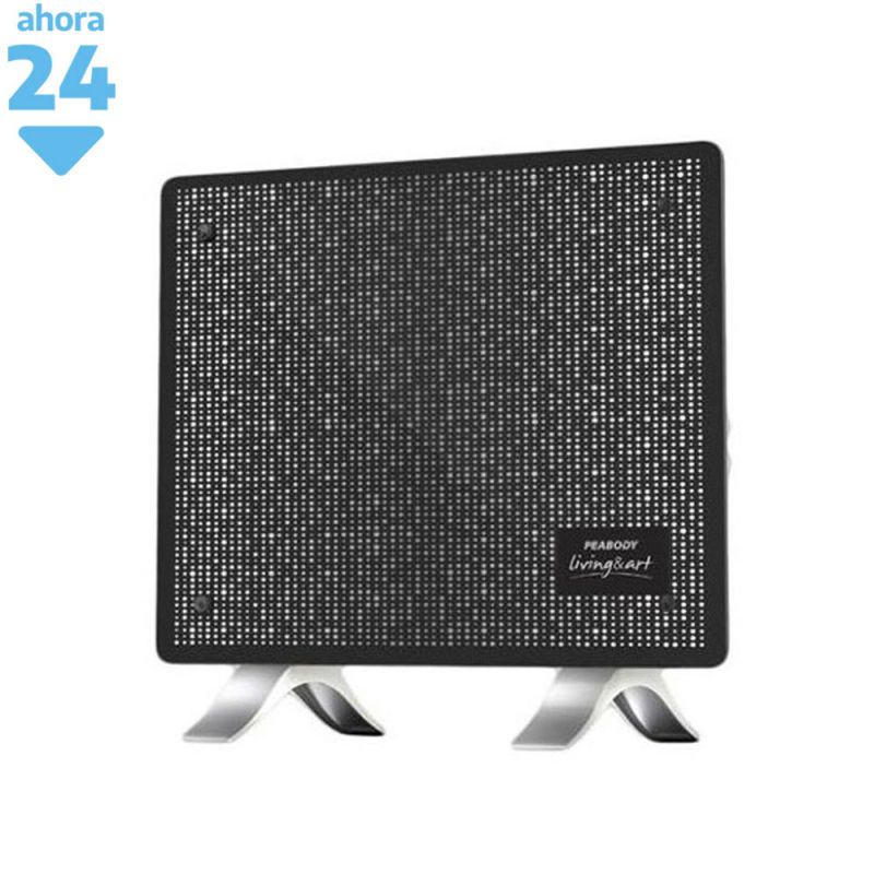 Vitroconvector Peabody PE-GH10N/VC10N - 1000W Negro