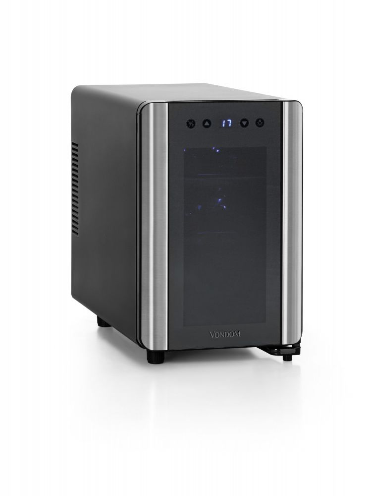 Cava de vino Vondom Acero T6 Negro