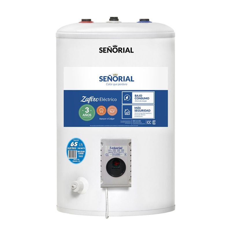 Señorial Termotanque Eléctrico 65 Lts