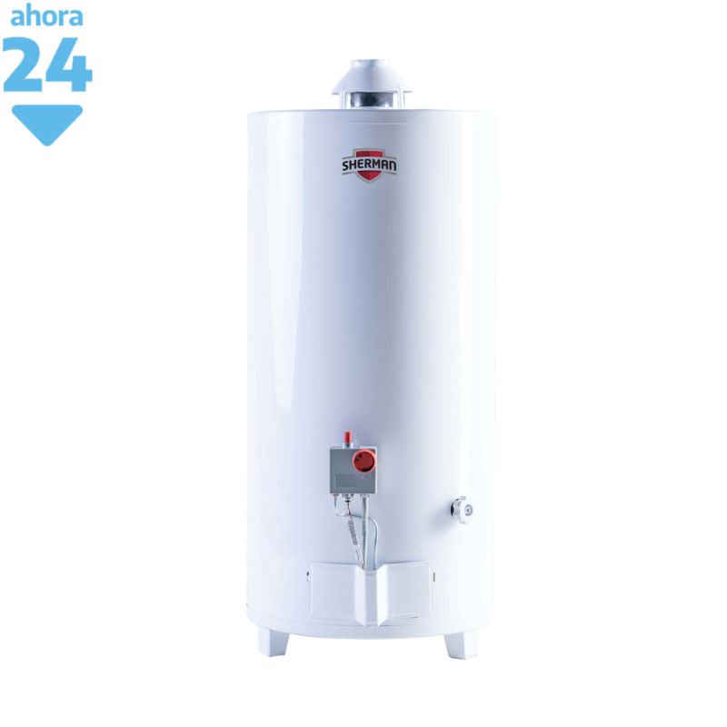 Termotanque Gas 80Lts Sherman Pie C/Superior