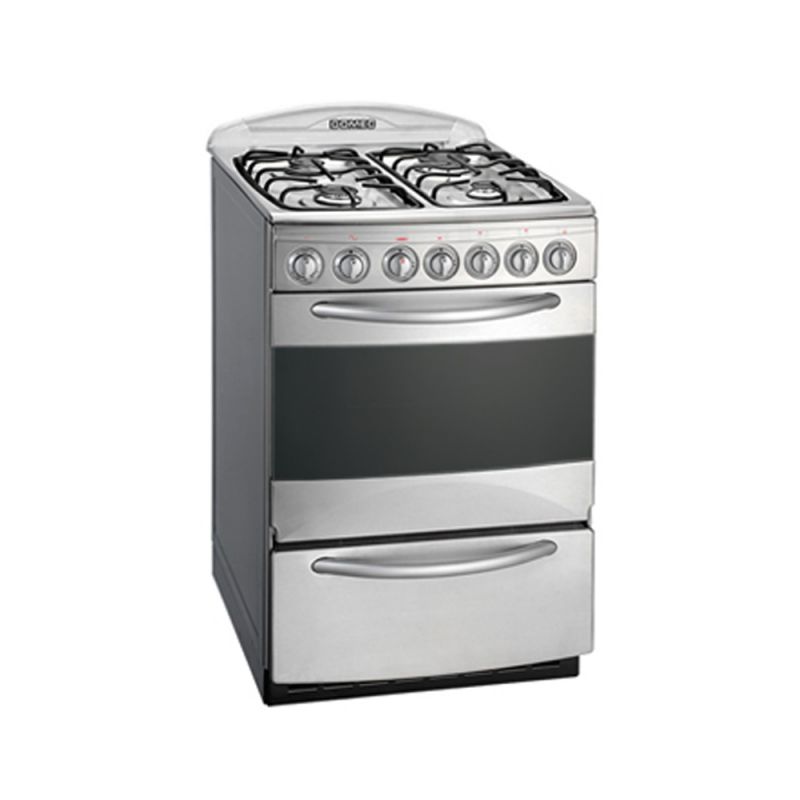 Cocina a Gas 56CM 4H Domec CXNV Inox