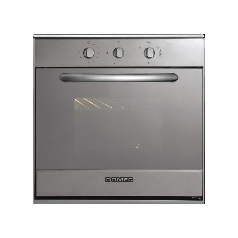 Horno Empotrar a Gas 60CM Domec HX16 Reflex C/Grill Eléctrico