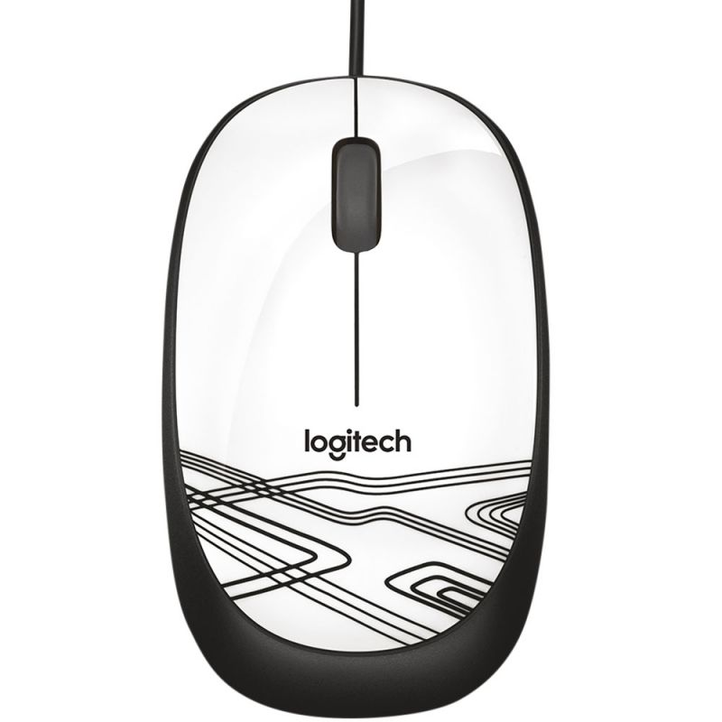 Mouse Óptico Logitech M105 / 3138 USB Blanco