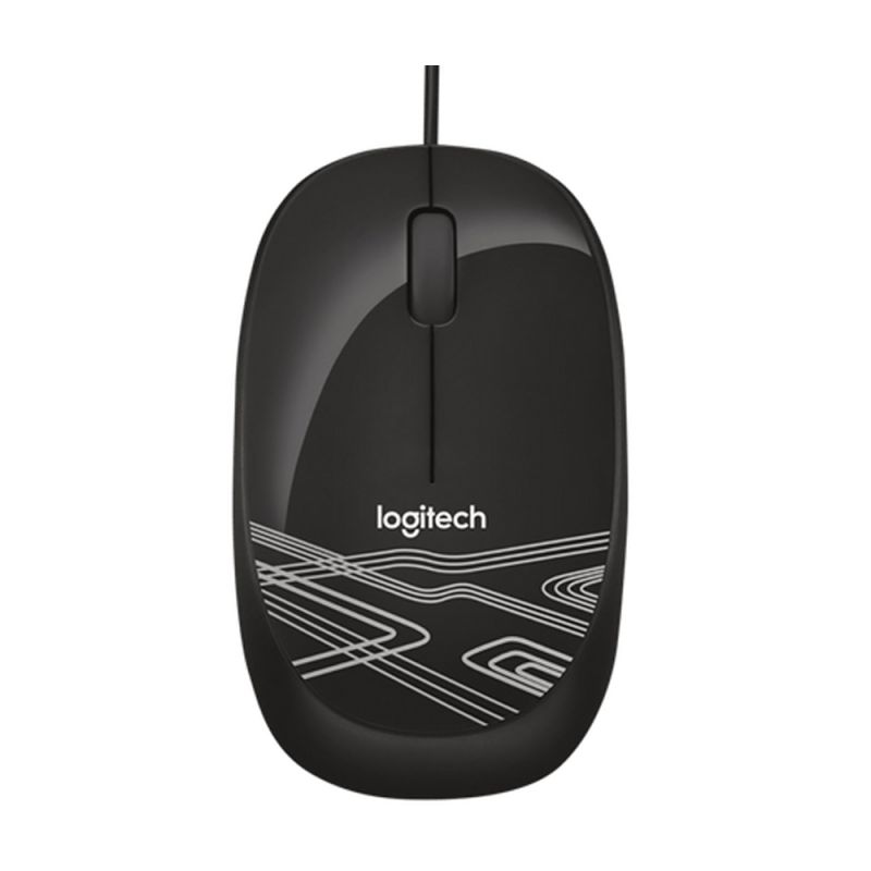 Logitech Mouse Óptico M105-NEG/2958 USB Negro 