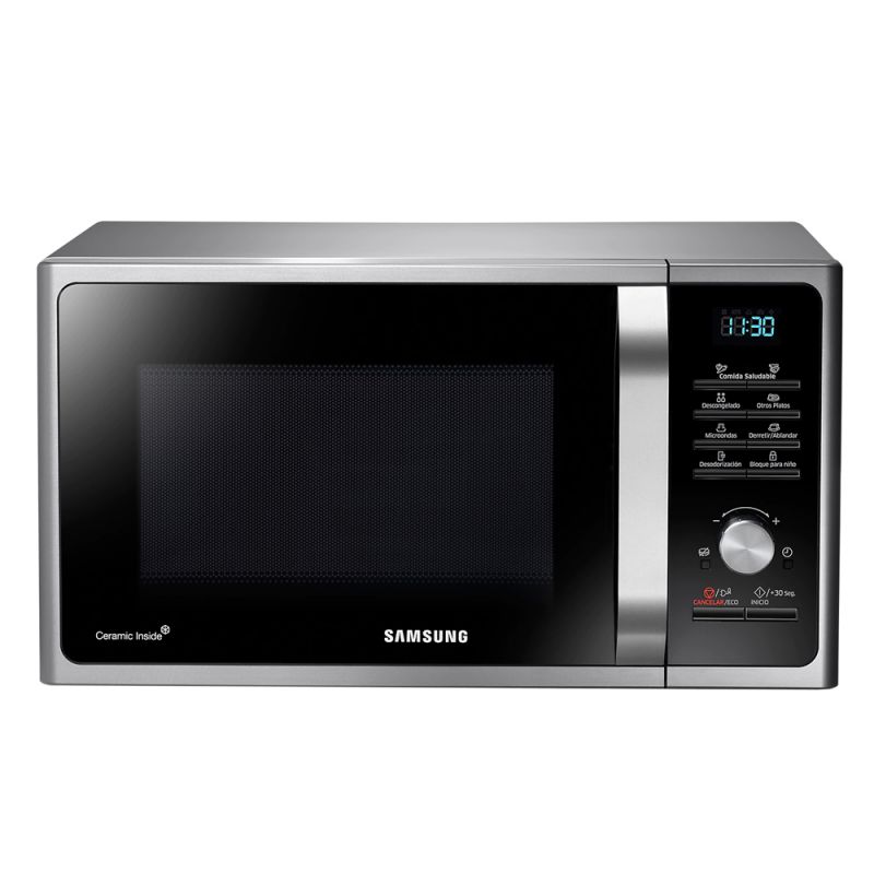 Samsung Microondas 28Lts MG28F3K3TAS C/Grill Plata