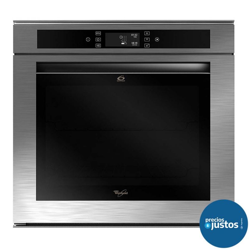 Horno de Empotrar Eléctrico 60cm Whirlpool AKZM656IX Inox