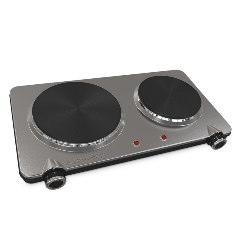 Anafe Eléctrico 2H Ultracomb AN-8800 750/1500W Inox
