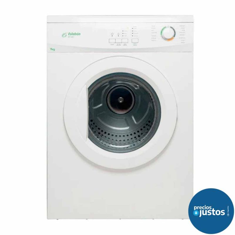 Secarropas por Ventilación 7KG Eslabón de Lujo ESR07AB Blanco 