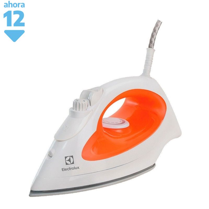 Plancha Vapor Electrolux SIL30 Blanco con Naranja