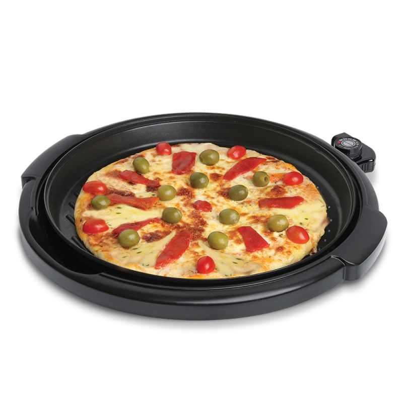 Parrilla Eléctrica Liliana AK300 1500W Redonda - 33,5CM