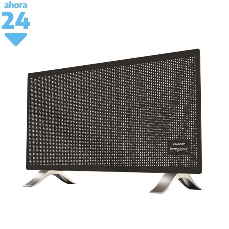 Vitroconvector Peabody PE-VC20N/6223 2000W Negro