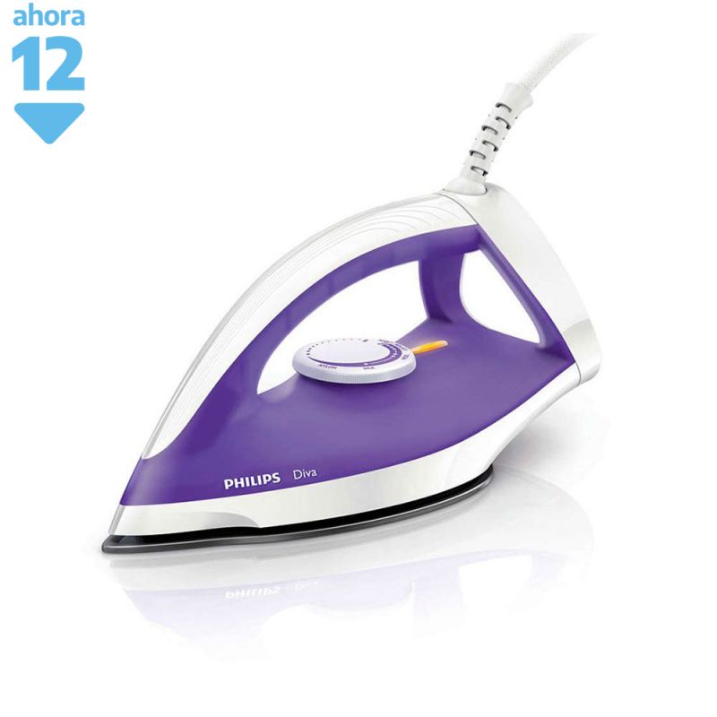 Plancha Seca Philips DIVA GC122 Violeta