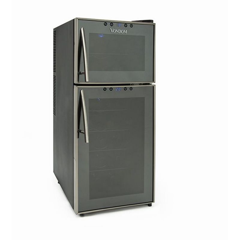 Cava de vino 21 Botellas Vondom T20 Acero Doble Temperatura 