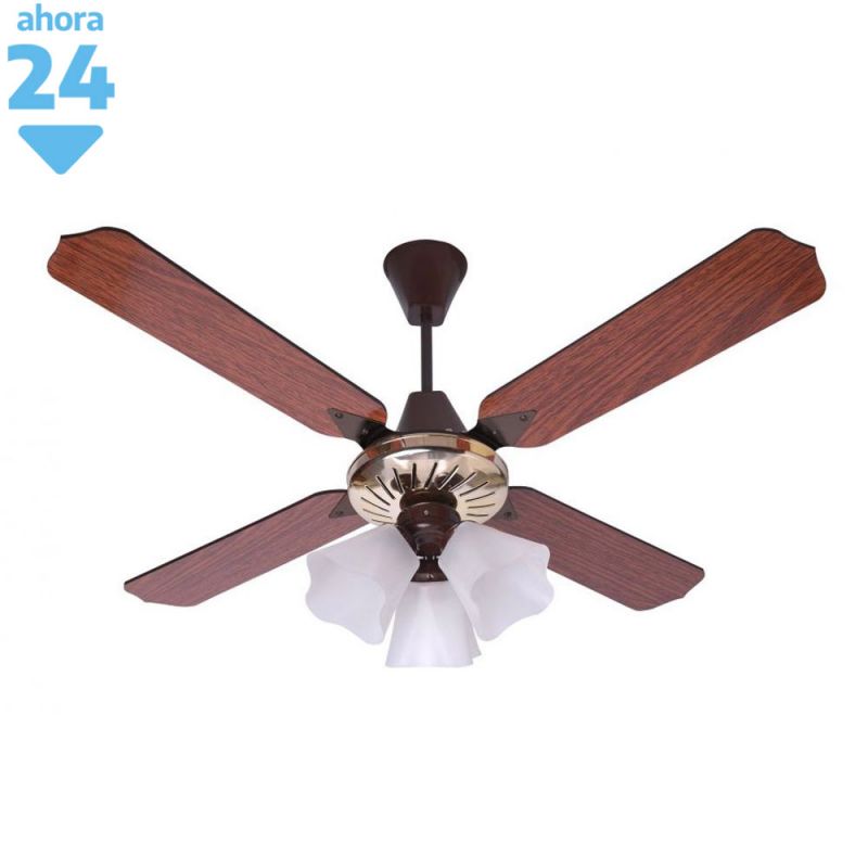 Ventilador Techo potenciado Axel AX-VTPOTAR 3 Luces