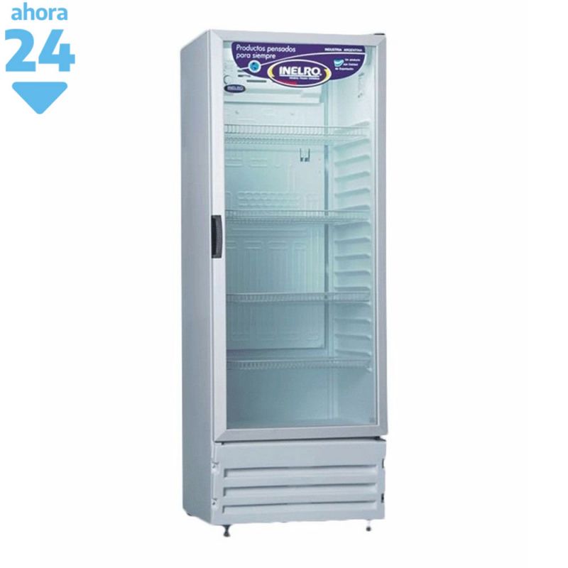 Heladera Exhibidora 370 Lts Inelro MT-380 Blanco