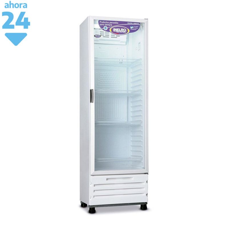 Heladera Exhibidora 450Lts Inelro MT-470 Blanco