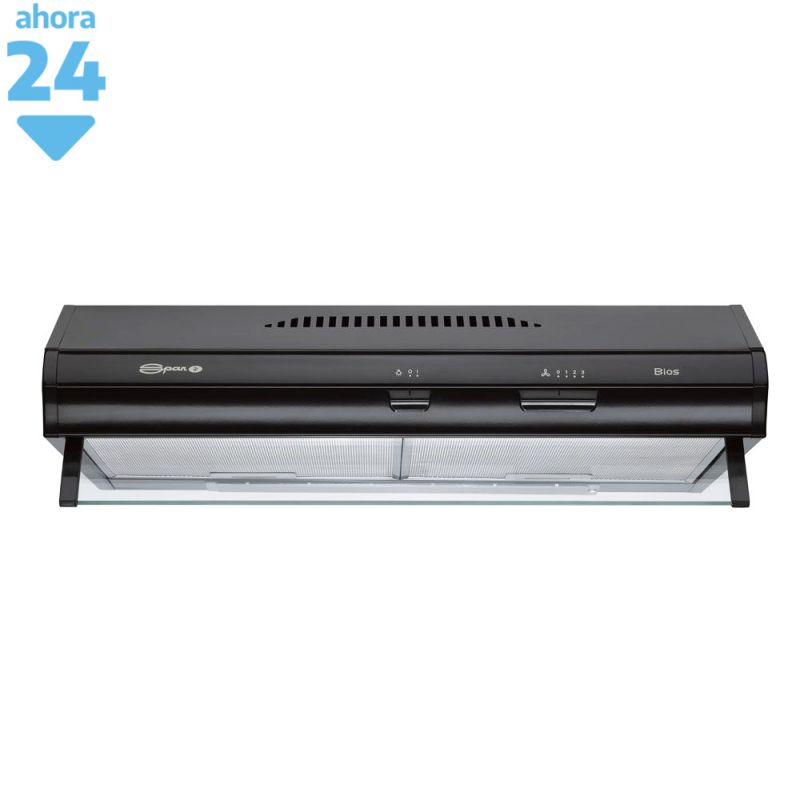 Purificador Spar BIOS 3761 B00 1M 60cm - Negro