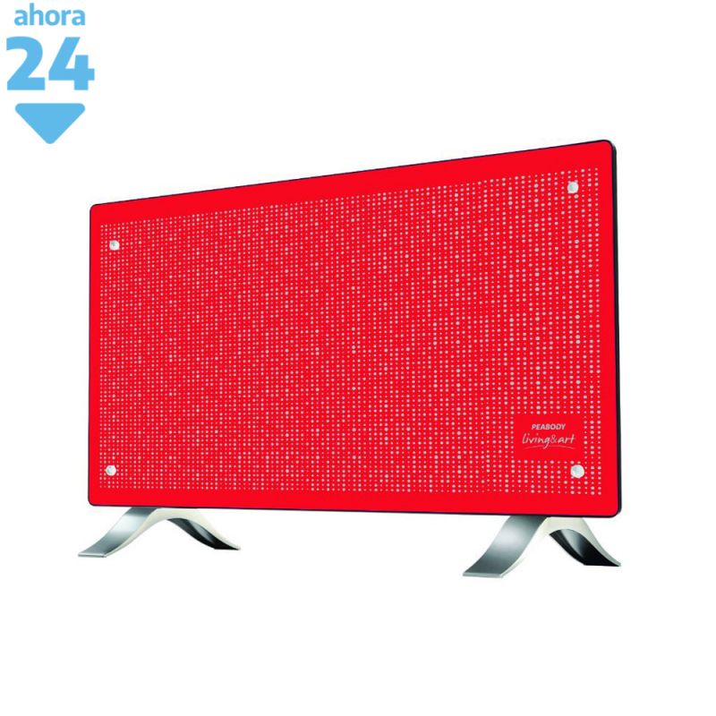 Vitroconvector Peabody PE-VC20R/6841 2000W Rojo