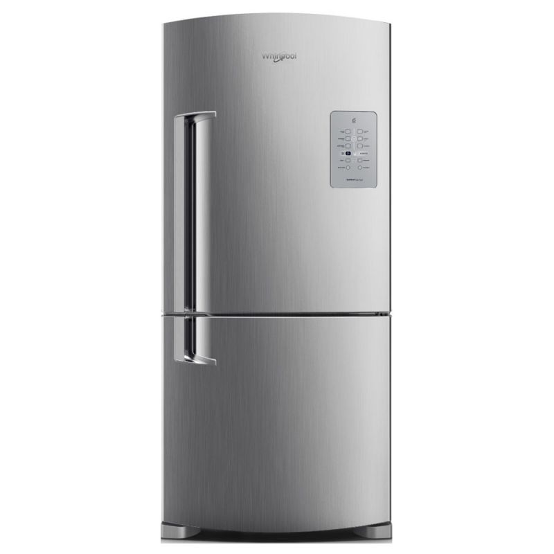 Heladera Combi C/Freezer 573Lts Whirlpool WRE80K2 No Frost Inox