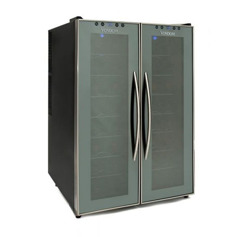 Cava de vino 32 botellas Vondom T50 Acero Doble Temperatura