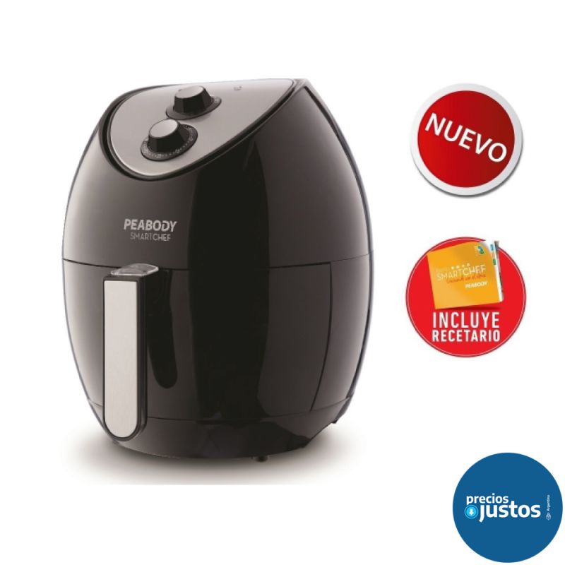 Freidora sin Aceite Peabody PE-AF605 Negra
