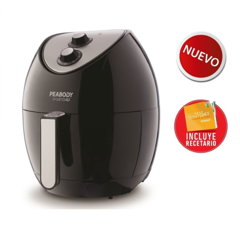 Freidora sin Aceite Peabody PE-AF605 Negra