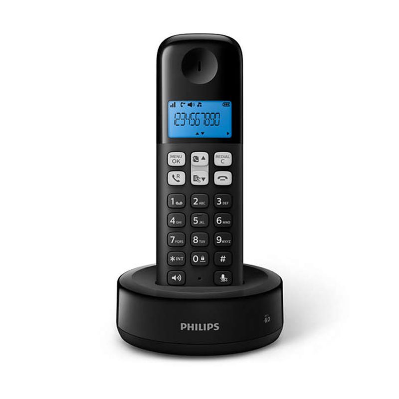 Teléfono Inalámbrico Philips D1311B Negro