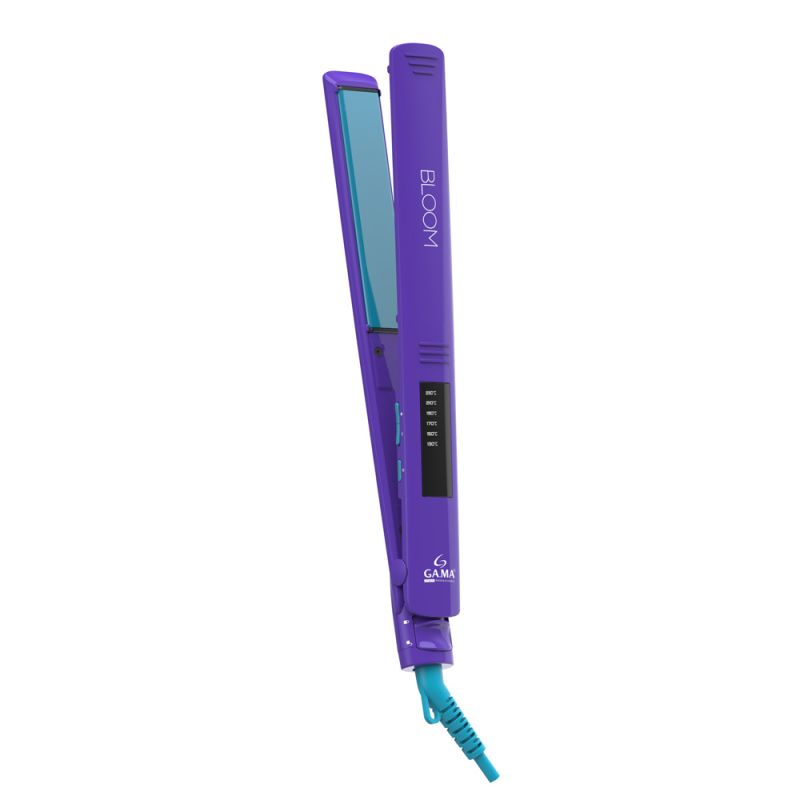 Plancha para Cabello Gama Elegance BLOOM 126213 Violeta