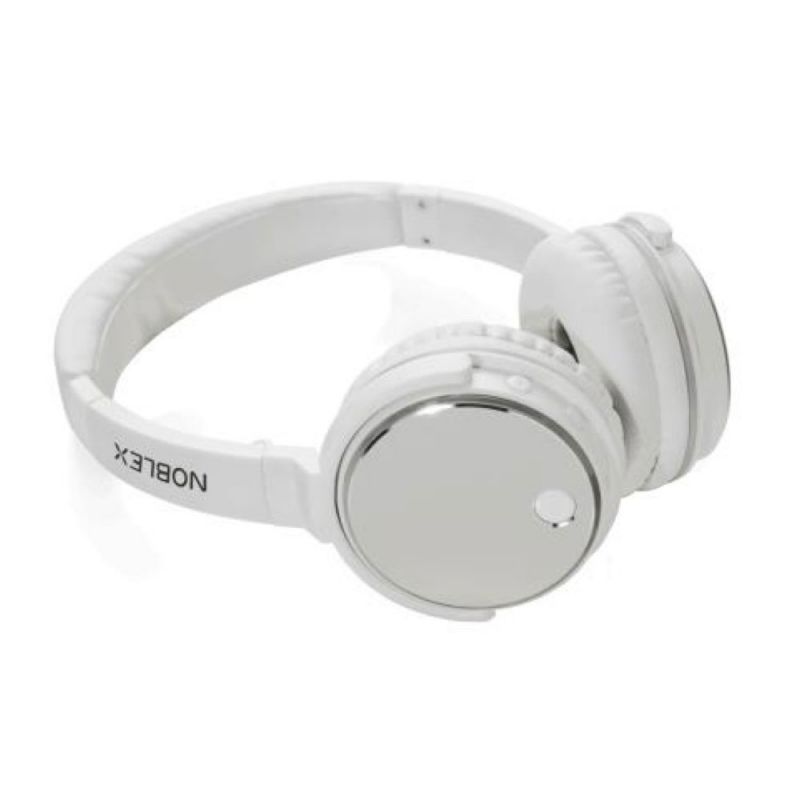 Auriculares Supraaurales Noblex HP332W Bluetooth C/Micrófono Blanco