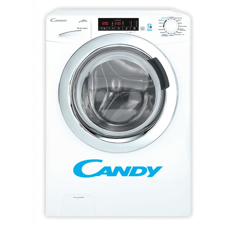 LavaSecarropas Candy Alisee GVSW286TC3 8L-6S Kg 1200RPM Blanco