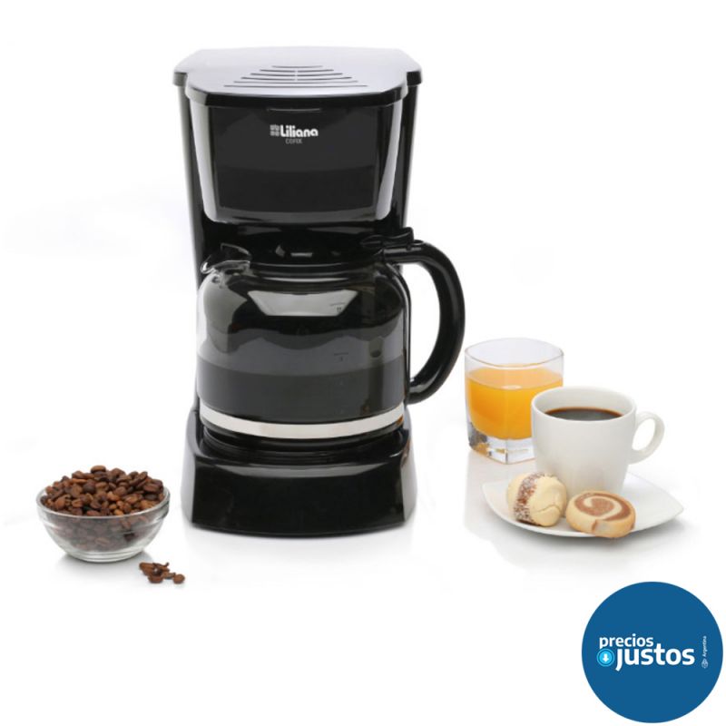 Cafetera de filtro Liliana Cofix AC960 1.8lts Negro